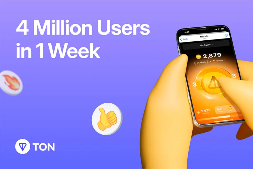 Telegram x TON生态游戏火爆：NOTCOIN等创新项目吸引3000万用户，TON基金会大力支持Web3与DeFi发展