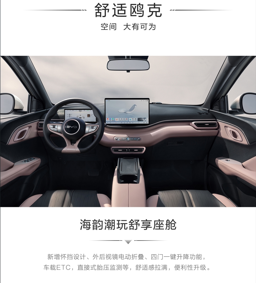 比亚迪海鸥新能源汽车_具备智能化的比亚迪海鸥，如何提升驾驶体验？_比亚迪海鸥什么时候上市